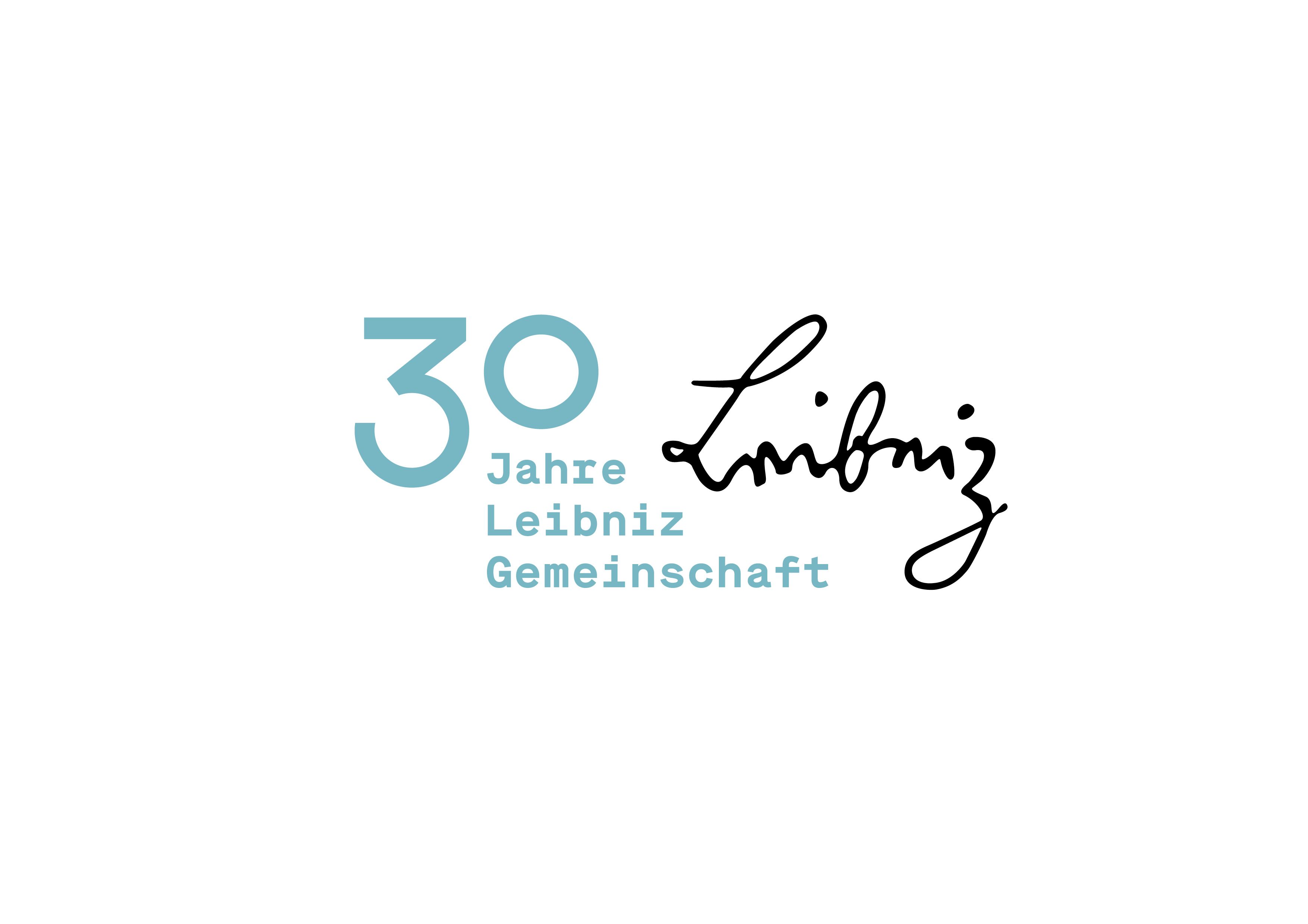 Logo 30 Jahre Leibniz