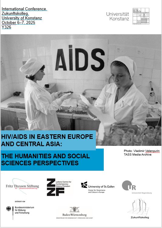 Plakat der Conference an der Universität Konstanz 6.-7. Oktober zum Thema HIV 2025