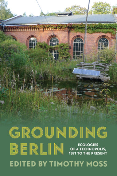 Buchcover: Grounding Berlin. Ecologies of a Technopolis, 1871 to the Present (Hg. Timothy Moss) 