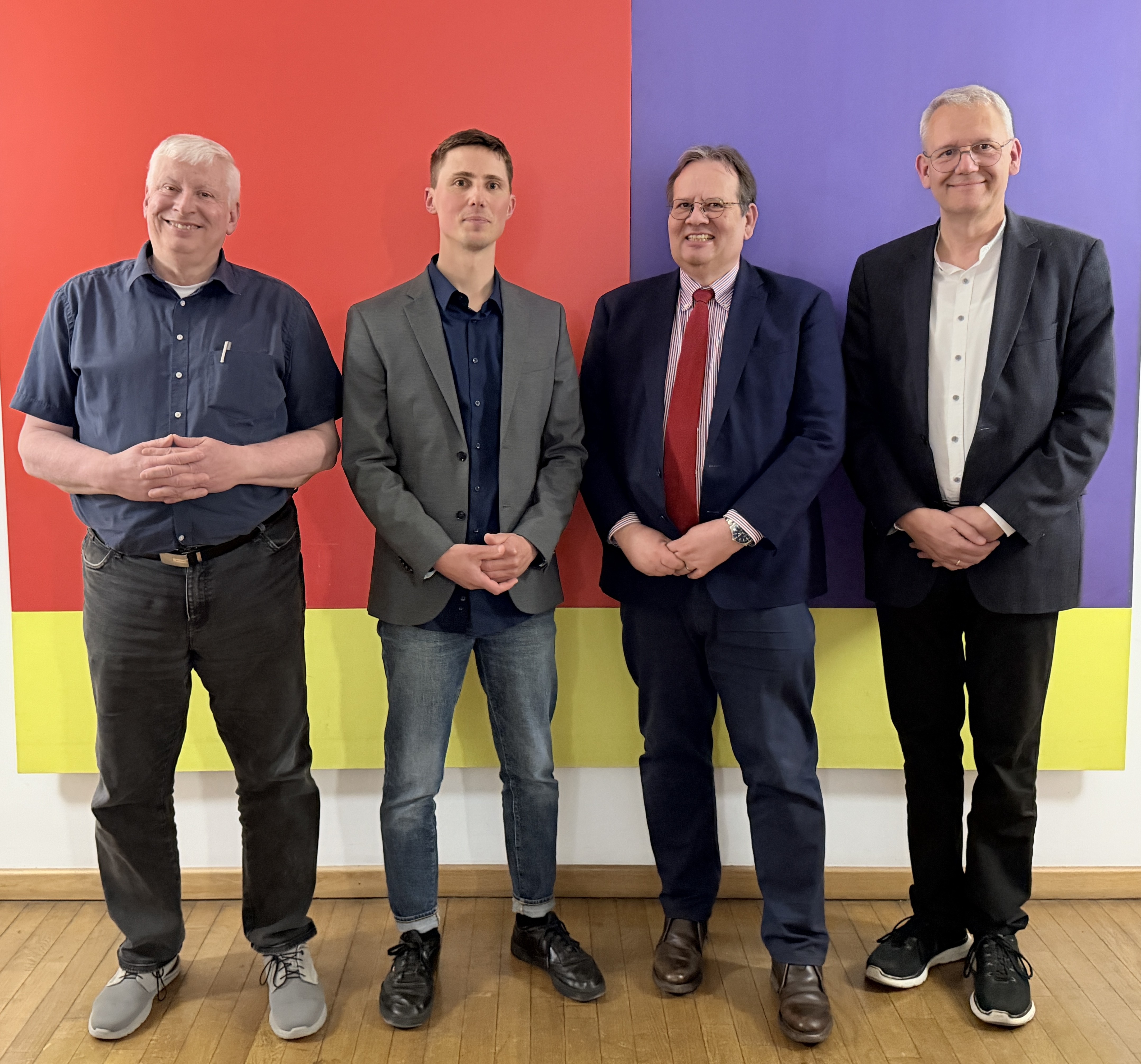 Till Goßmann und Prüfungskommission