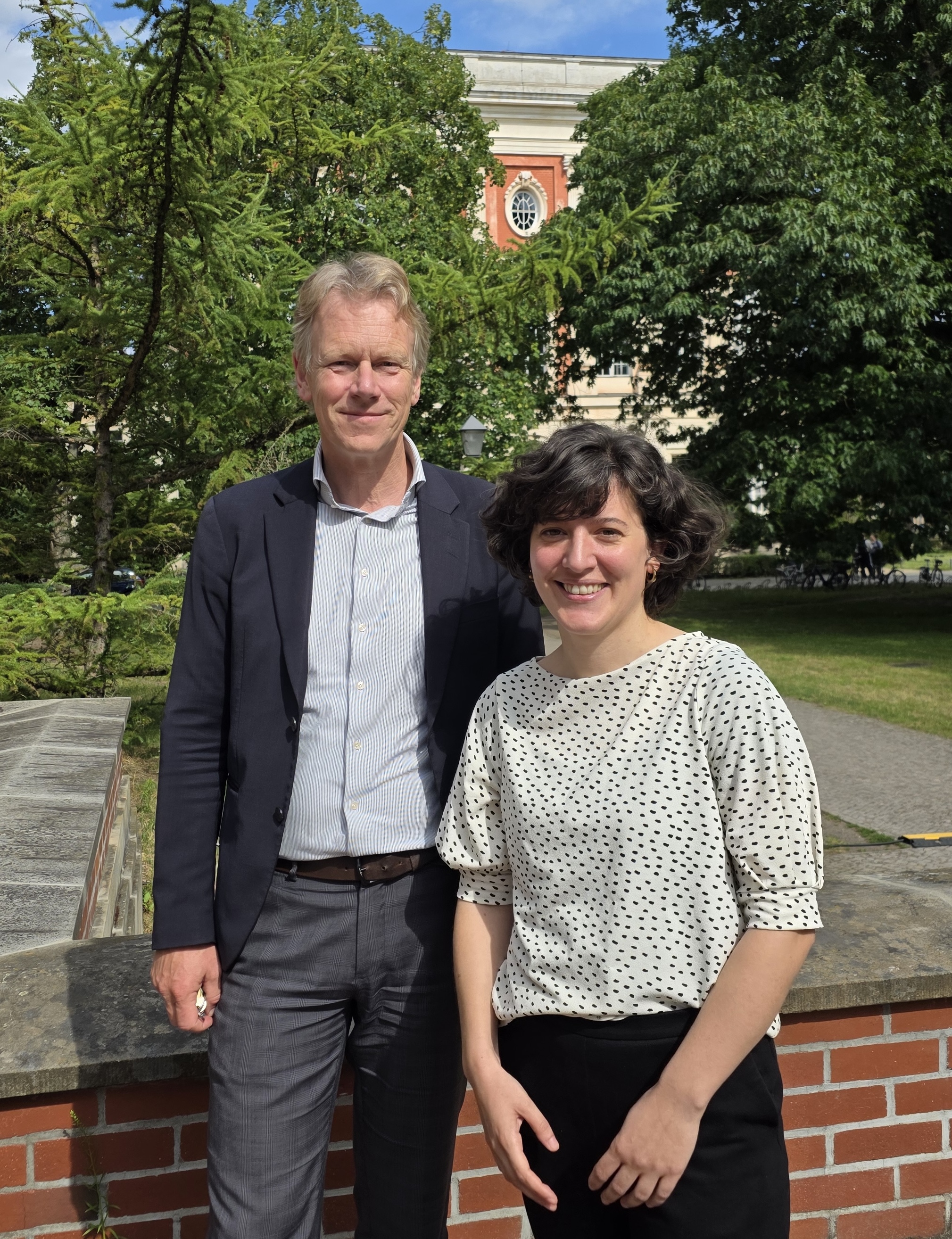 Frank Bösch und Lara Büchel