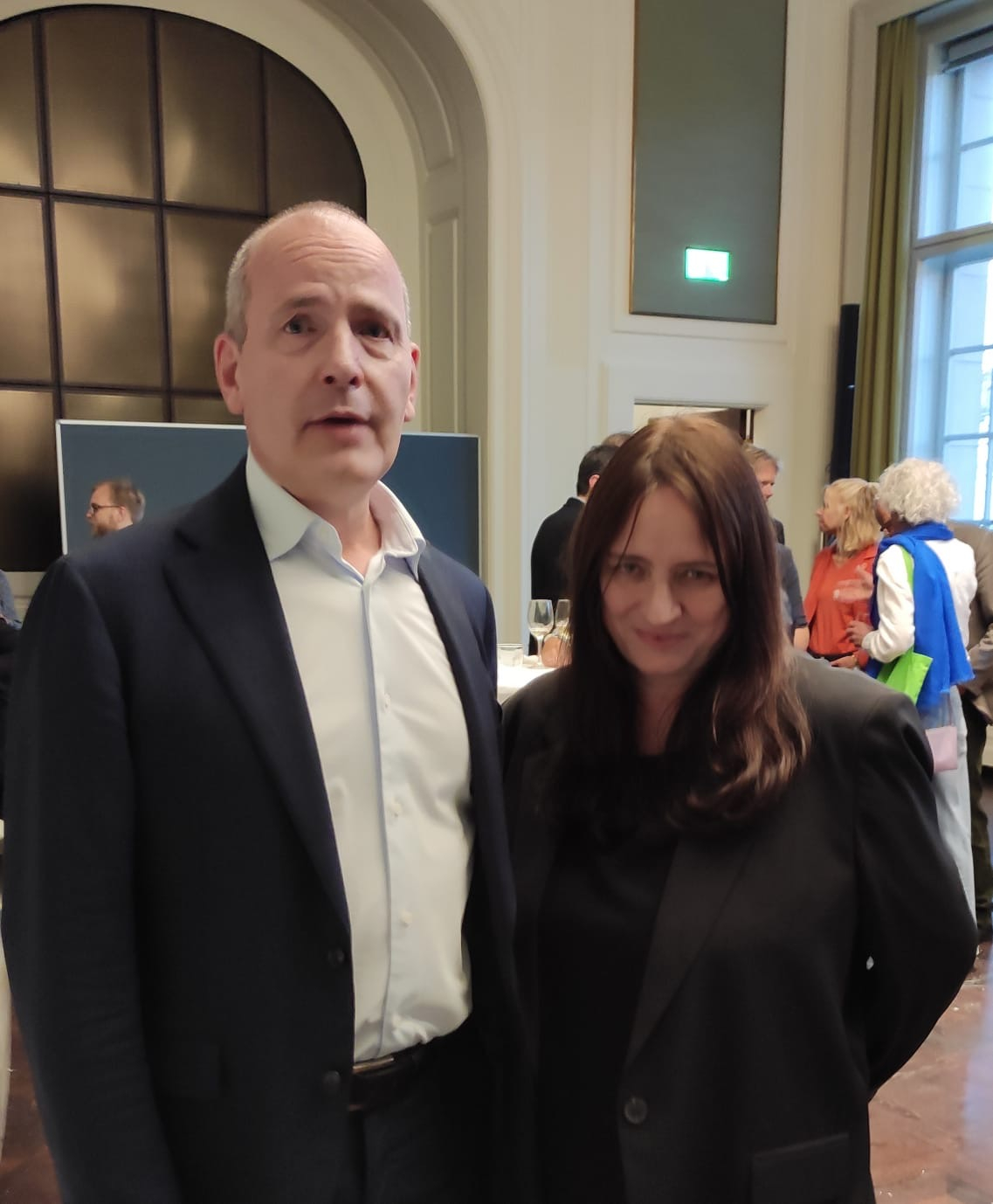 Jens Bisky und Jutta Braun