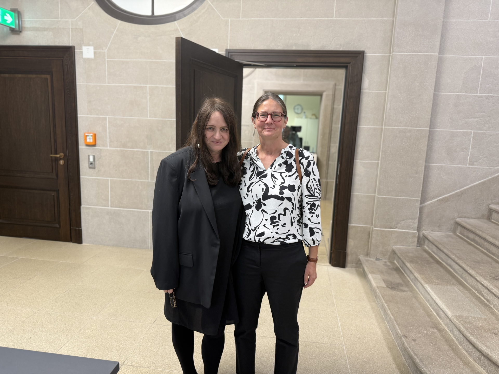 Jutta Braun und Nadine Freund