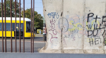 Reste der Berliner Mauer in Berlin-Mitte, Foto: Achim Saupe