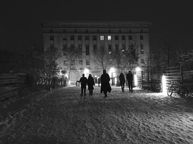 Foto: Michael Mayer: Der Berliner Club Berghain im Winter 2016, CC-BY-2.0