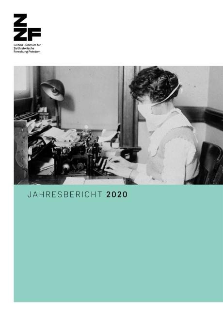 Cover des ZZF-Jahresberichts 2020.