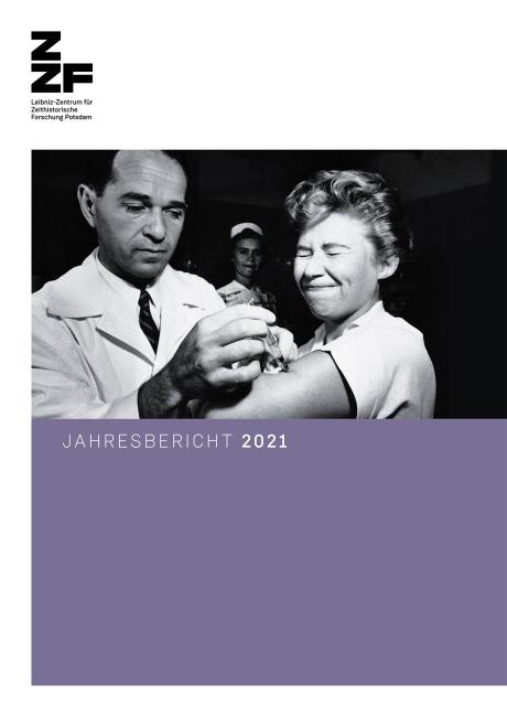 Cover des ZZF-Jahresberichts 2021.