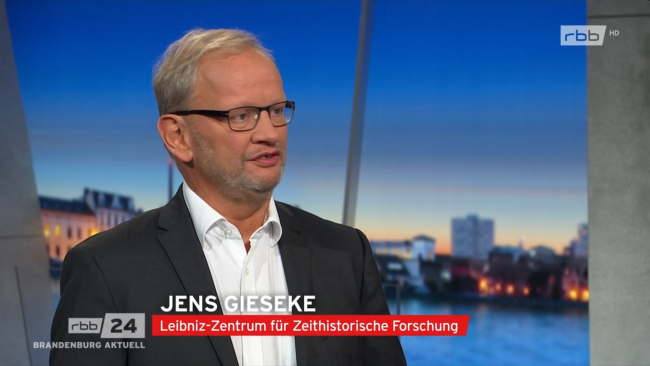 Jens Gieseke bei Brandenburg aktuell 27.08.2024