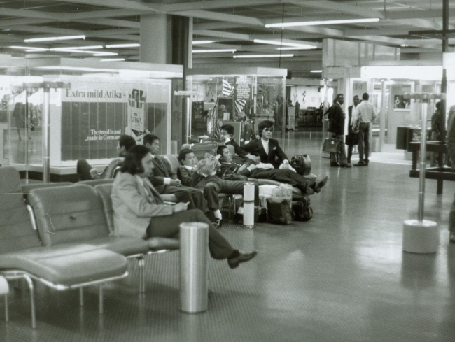 Flughafen Frankfurt 70er-Jahre 