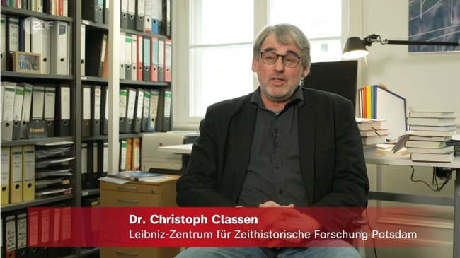 Interview Christoph Classen für die ZDF Sendung Hallo Deuschland