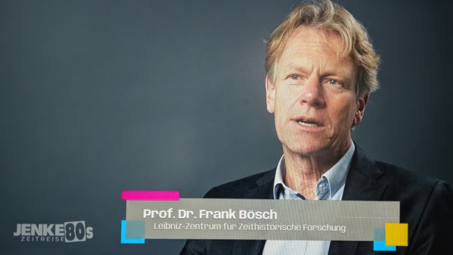 Frank Bösch im Interview bei »JENKE.Zeitreise«