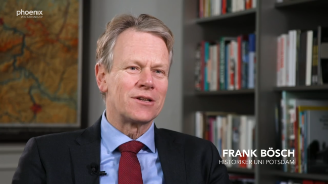 Frank Bösch im Interview bei phoenix plus