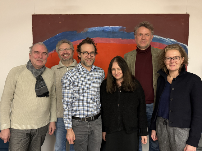 Der aktuelle Vorstand des Fördervereins (v.l.n.r.): Martin Gorholt (Vorsitzender), Uwe Zöllner (Schatzmeister), Prof. Dr. Christopher Neumaier, Dr. Jutta Braun (Schriftführerin), Dr. Peter Ulrich Weiß, Dr. Irmgard Zündorf