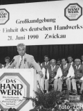 Großkundgebung zur Einheit des deutschen Handwerks 1990