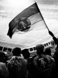 Wien, 15.11.1989, Fussball, WM-Qualifikation, Österreich - DDR (3:0): DDR Fans, Foto: IMAGO / Sportfoto Rudel 