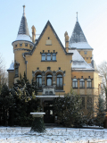 Berlin-Wannsee, the villa Herz, Foto: Dguendel, CC BY 3.0 <https://creativecommons.org/licenses/by/3.0>, via Wikimedia Commons
