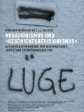 Plakat zum hybriden Workshop "Negationismus und 'Geschichtsrevisionismus'"