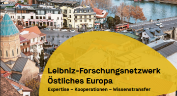 Cover der Broschüre des Leibniz-Forschungsnetzwerkes Östliches Europa