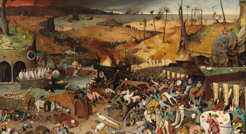 Das Gemälde "Der Triumph des Todes" von Pieter Bruegel von 1562