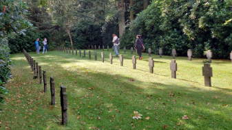 Kriegsgräberstätte Oksbøl (Dänemark). Foto: Irmgard Zündorf