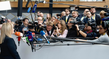 Giorgia Meloni at the European Council, March 2023. Foto: © European Union, 1998 – 2026, Attribution, via Wikimedia Commons.