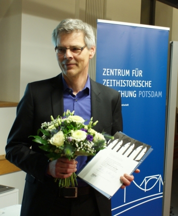 Der Historiker Jens Jäger erhielt in Potsdam den „Zeitgeschichte-digital“-Preis 2018, Foto: Marion Schlöttke/ZZF Potsdam
