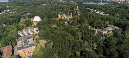 Luftaufnahme vom Telegrafenberg Potsdam
