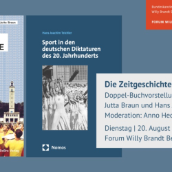Zeitgeschichte des Sports Doppelbuchvorstellung