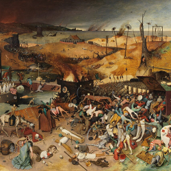 Pieter Bruegel der Ältere: Der Triumph des Todes (1562), Bildcredits: Wikimedia Commons, gemeinfre