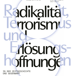 Plakat Montagsdebatte am 12.1.2026 in Berlin zum Thema Radikalität, Terrorismus und Erlösungshoffnungen