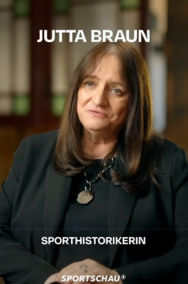 Screenshot v. Jutta Braun in der Dokureihe zu Katarina Witt